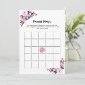 Cartes de jeu de Fête des mariées de bingo rose Fl (Debout devant)