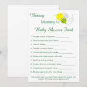 Cartes de jeu de fêtes pour bébé amusantes (Devant / Derrière)