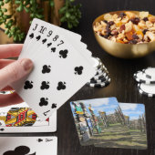 Cartes de jeu de forêt de signe du Yukon (In Situ)