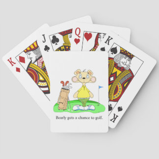 Cartes de jeu de golf