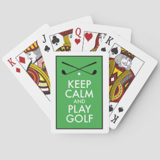 Cartes De Jeu De Golf