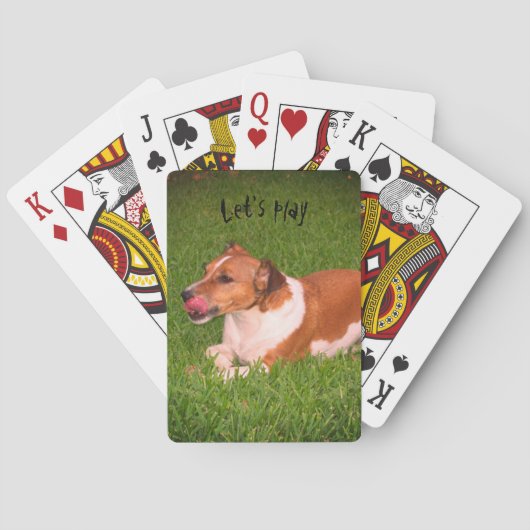 Cartes de jeu de Jack Russell (dos)
