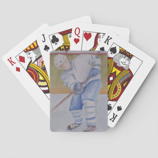 CARTES DE JEU DE JOUEUR DE HOCKEY (dos)