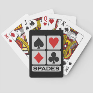 Cartes de jeu de joueur de pelles
