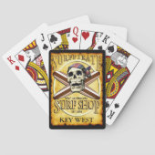 CARTES DE JEU DE KEY WEST (dos)