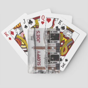 Cartes de jeu de Key West de Joe désordonné