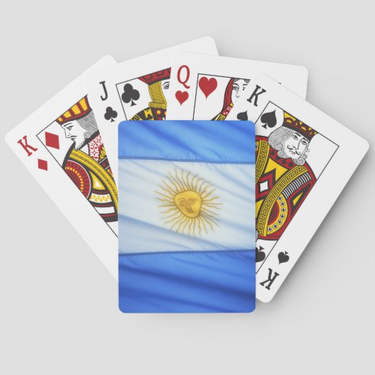 CARTES DE JEU DE L'ARGENTINE (dos)