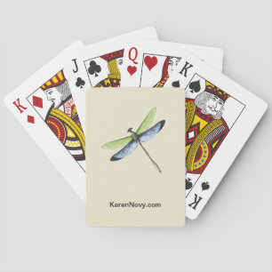 Cartes de jeu de libellule de KN