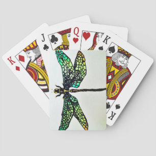 Cartes de jeu de libellules