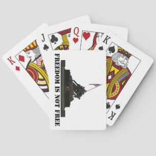 Cartes de jeu de mémorial de guerre de Marine