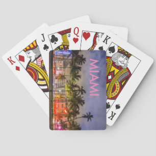 CARTES DE JEU DE MIAMI BEACH