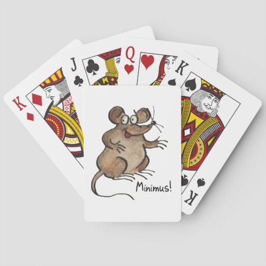 Cartes de jeu de Minimus (dos)