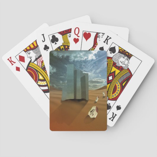 Cartes de jeu de Mohegan et de Foxwoods (dos)