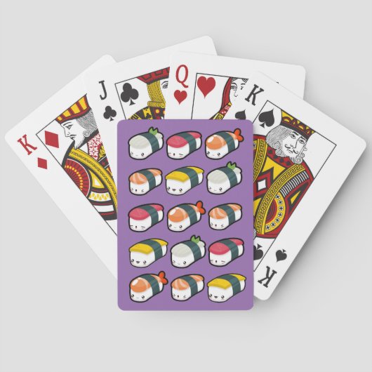 Cartes de jeu de Nigiri (dos)