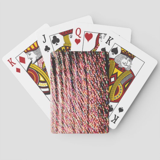 Cartes de Jeu de Noël Abstraites (dos)