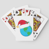 Cartes de jeu de Noël dans le monde (dos)
