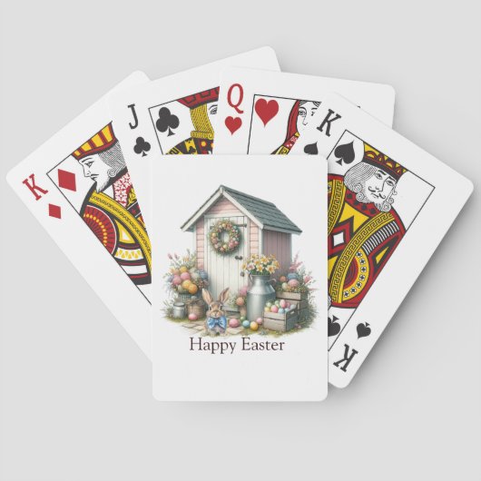 Cartes de jeu de Pâques (dos)