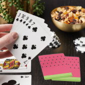 Cartes de jeu de pastèque (In Situ)
