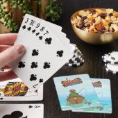 Cartes de jeu de pêche allées (In Situ)