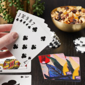 Cartes de Jeu de Peinture Abstraite (In Situ)