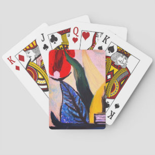 Cartes de Jeu de Peinture Abstraite