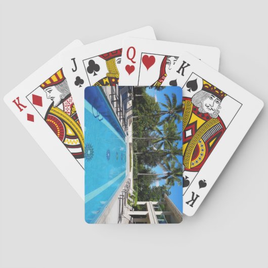 Cartes De Jeu De Piscine (dos)