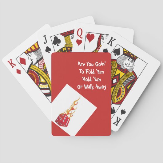 Cartes de jeu de poker (dos)