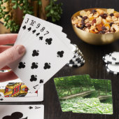Cartes de jeu de pont de forêt (In Situ)