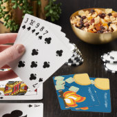 Cartes de jeu de profondément satisfait (In Situ)