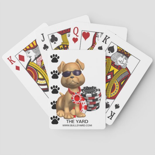 Cartes de jeu de scooter de yard (dos)