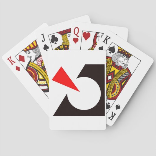 Cartes de jeu de soldat de la paix (dos)