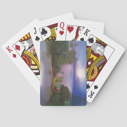Cartes de jeu de solstice d'été (dos)