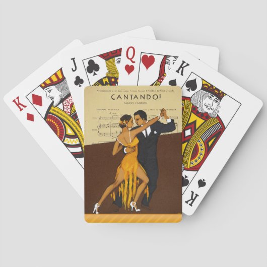 Cartes de jeu de TANGO (dos)