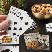 cartes de jeu de thème de Halloween (In Situ)