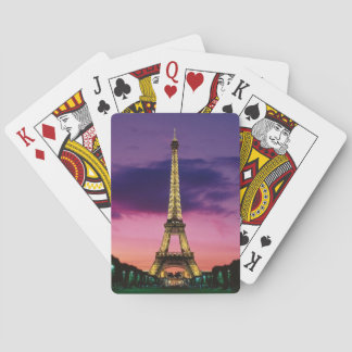 Cartes de jeu de Tour Eiffel