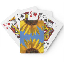 Cartes De Jeu De Tournesol