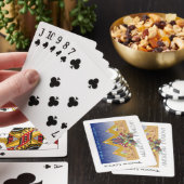 Cartes de jeu de Triple Crown de Pharoah (In Situ)