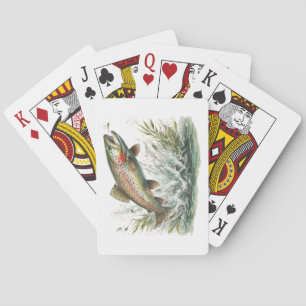 Cartes de jeu de truites