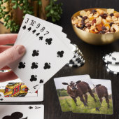 Cartes de jeu de vache (In Situ)