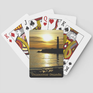 Cartes de jeu de Vancouver personnalisées Vancouve