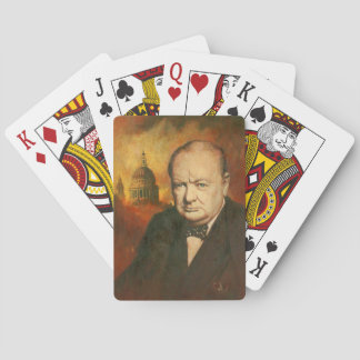 Cartes de jeu de Winston Churchill