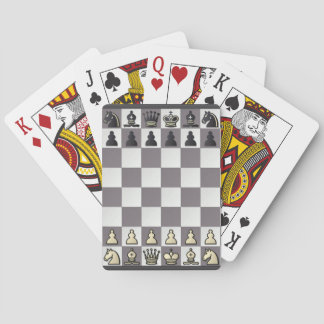 Cartes de jeu d'échecs