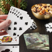 Cartes de jeu d'écureuils (In Situ)