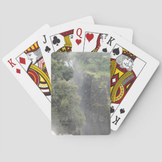 Cartes de jeu des chutes Victoria