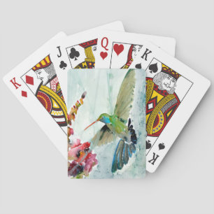 Cartes de jeu des colibris