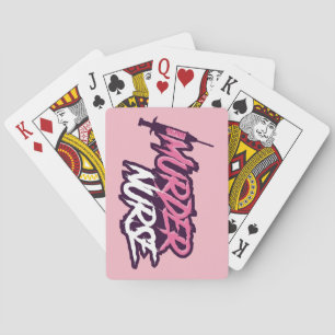 Cartes de jeu d'infirmière de meurtre