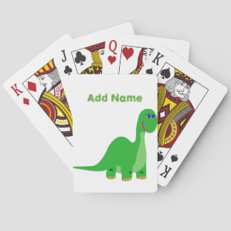 Cartes de jeu Dinosaure pour enfant mignonne