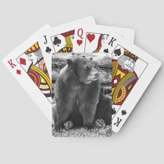 Cartes de jeu d'ours (dos)