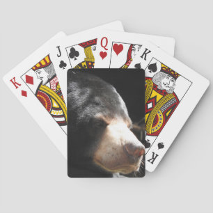 Cartes de jeu d'ours de Sun
