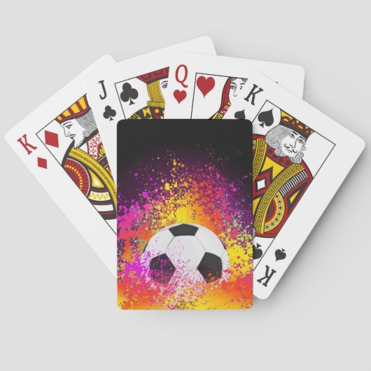 Cartes de jeu du football (dos)